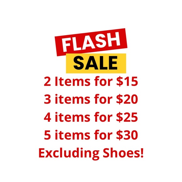 Flash Sale Offer Sign - Picture 1 of 1